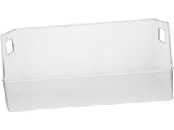 Caixa Organizadora Transparente Com Suporte Para Documentos E Porta De Polipropileno Resistente, Org Gokoco