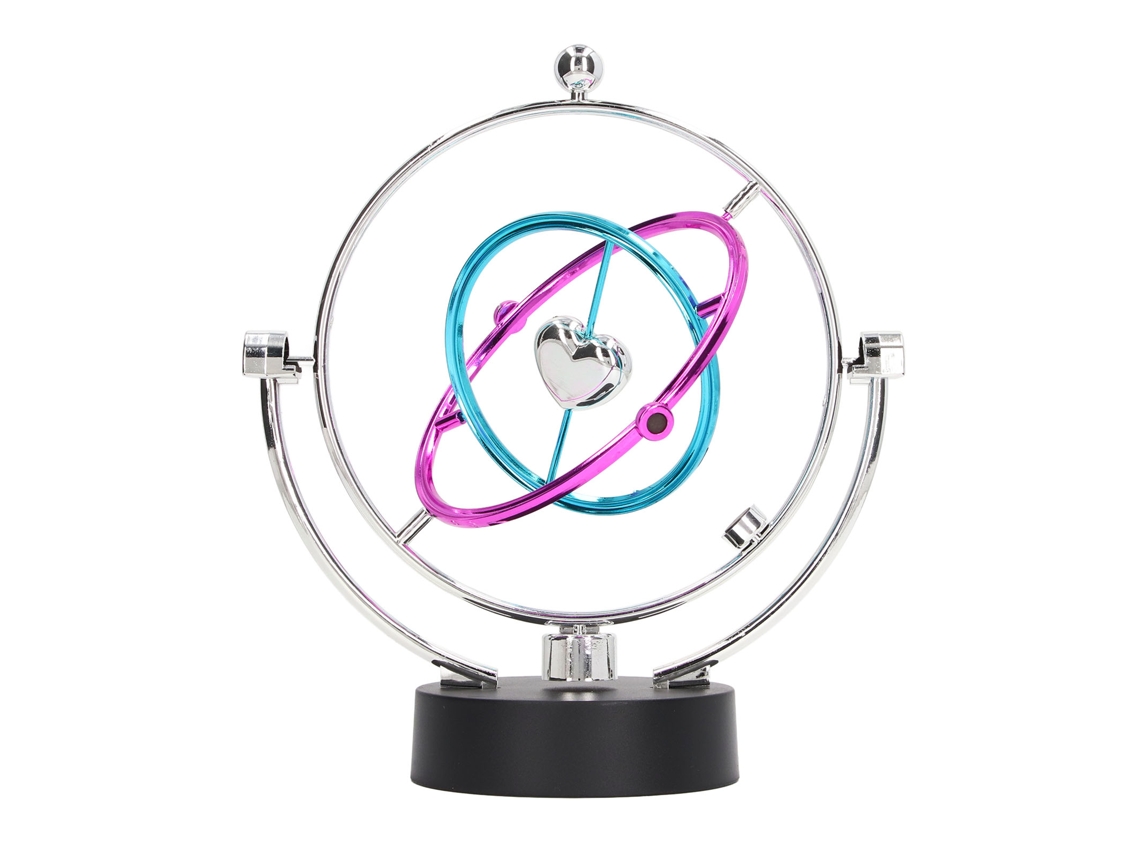 Mali ornamento de Movimento Perpétuo Magnético Rotativo Eletrônico Brinquedo de Mesa Decoração