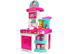 Jogo De Culinária - Barbie - Cozinha Barbie (5150) - 40 Acessórios - Multicolorido - Para Crianças A Partir De 3 Anos