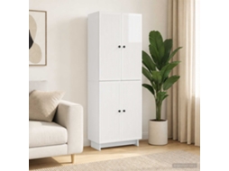 Vidaxl Conjunto De Gabinete 2 Unid. Branco Brilhante
