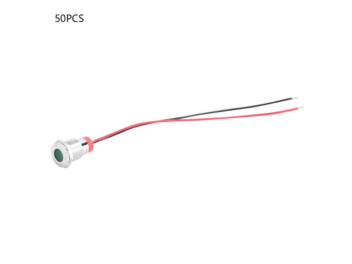Interruptor de Botão 16mm com Luz e Número 5 Ip65 12VDC | S/MARCA