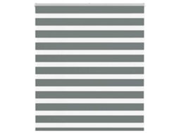 Zebra Blind, Zebra Blinds Vidaxl Cinzeto Poliéster (135 X 100 Cm)