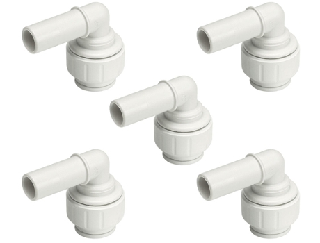 Cotovelo de Haste de 90 Graus John Guest JG SPEEDFIT 5x de 15 mm