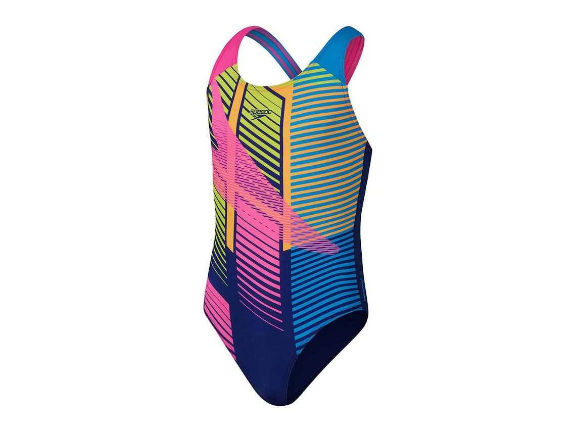 Roupa de Banho Digital Placement Colorido 9-10 Years Meninaspeedo
