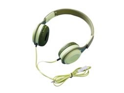 Auscultadores Com Fiocom Fio, Leve Para Usar, Com Plugue De 3,5 Mm, Verde