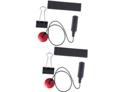 Microfone Piezoelétrico Autoadesivo De 2 Peças Para Guitarra E Ukulele