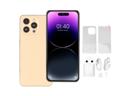 Telefone Inteligente Laxiscreed I15 Pro Max Com Grande Bateria E Câmara Avançada