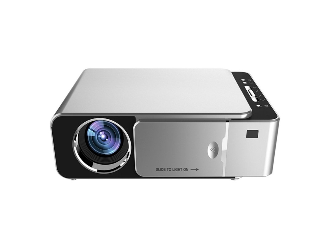 Projetor T6 Full Hd Led 2K 4K 4000 Lumens 720P Portátil Android Wifi Ue Plugue
