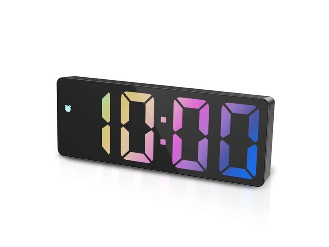 2026-reloj Led Para Dormitório, Reloj De Mesa Eletrônico Com Tela De Hora E Temperatura