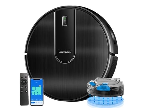 Aspirador Robot Liectroux N7s U Navegação Precisa Por Giroscópio, Bateria 4400mah, Projetado Para Uma Limpeza Ótima