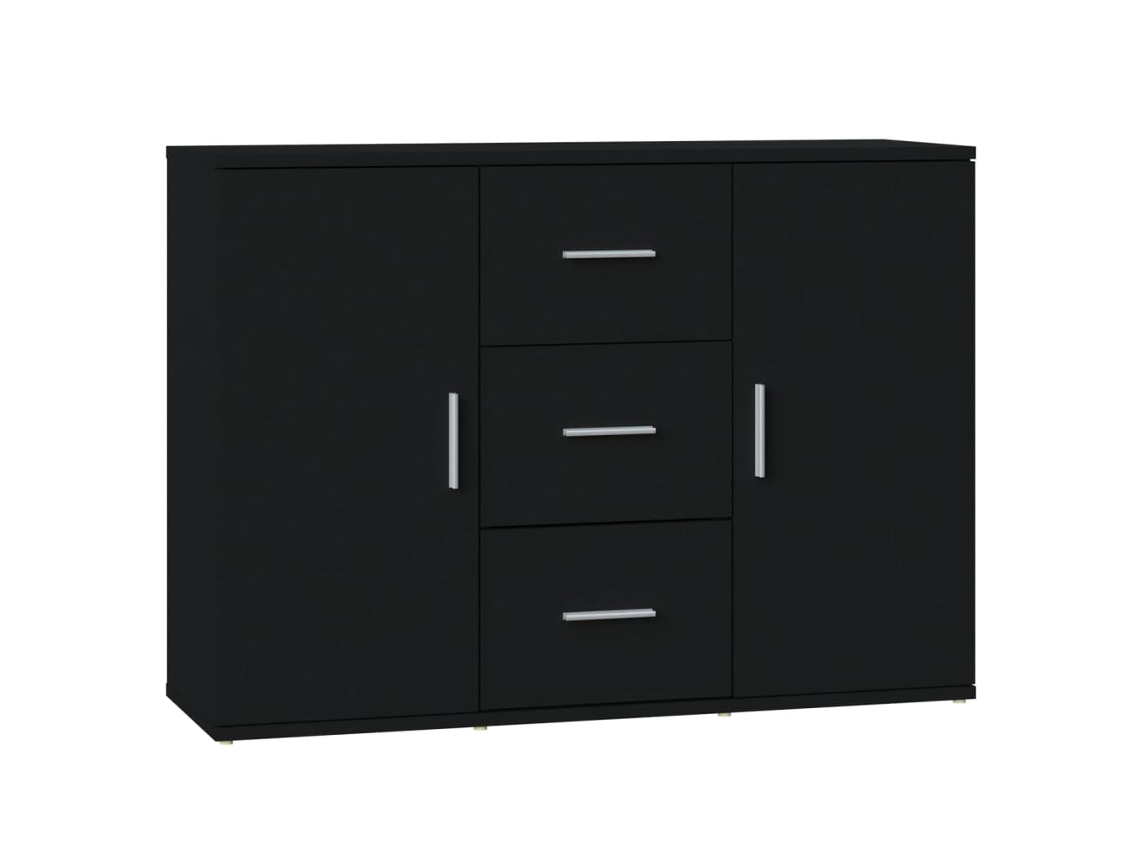 Sideboard, Sideboards Vidaxl Preto Madeira Processada (n/a)