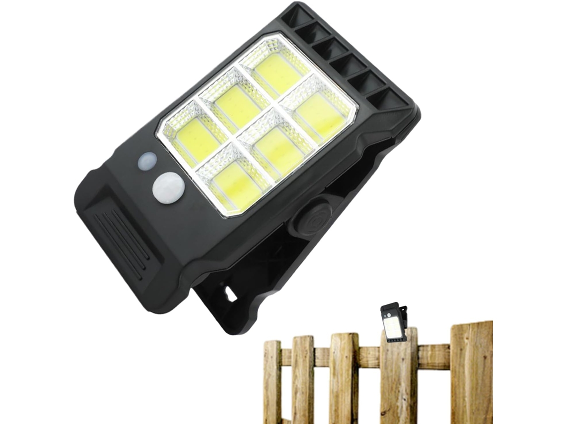 Lumières Solaires Pince Pour Extérieur,lumières Extérieures Capteur Intelligent | Decoração Lampe Mu Gokoco