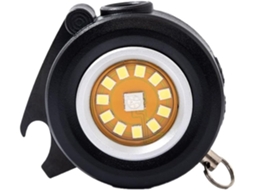 Mini Lanterna Led Recarregável Para Chaveiro, Com Base Magnética E Suporte.