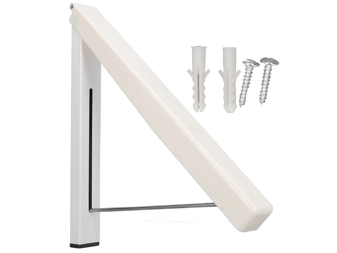 Rack de secagem de parede dobrável retrátil para casa S/MARCA