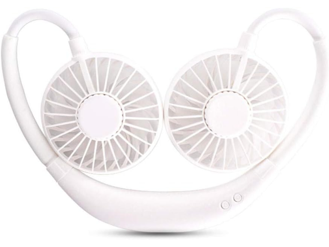 Ventilador Usb Resfriamento Pescoço Mini Portátil 360 G