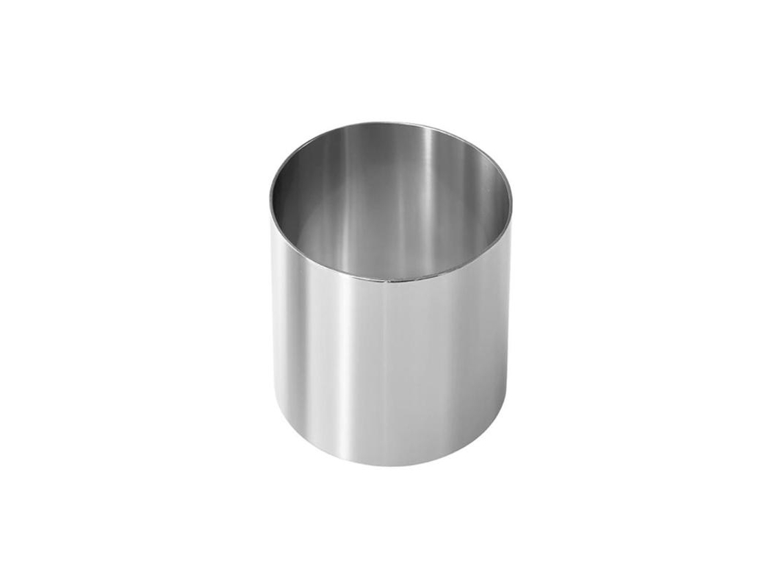 Molde Emplatador Inox. Circular 6x6 Cm 2135 Imf