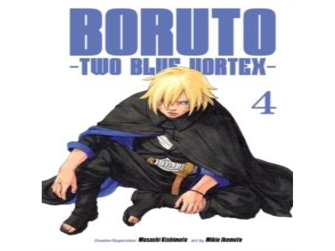 Livro Boruto Two Blue Vortex Vol. 4 de Masashi Kishimoto (Inglês)