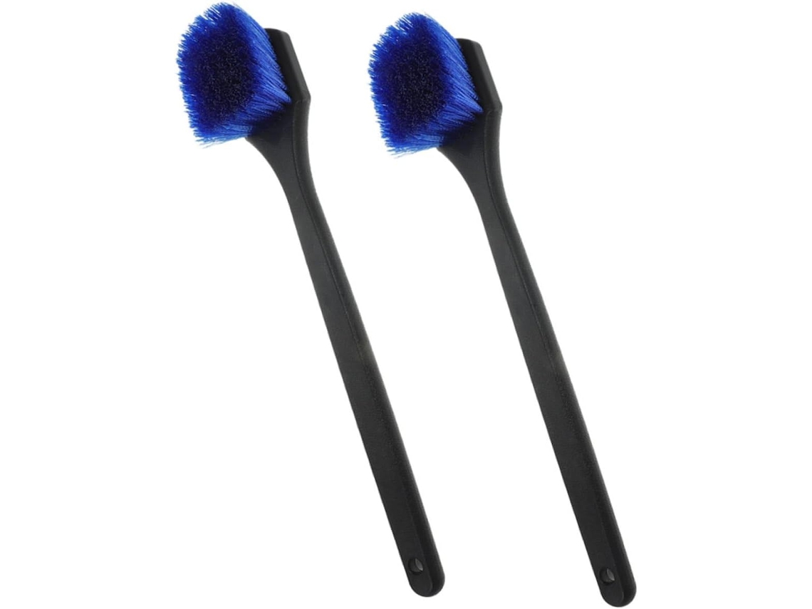 Conjunto de 2 esponjas para lavar rodas e pneus, esponja para limpeza interna.