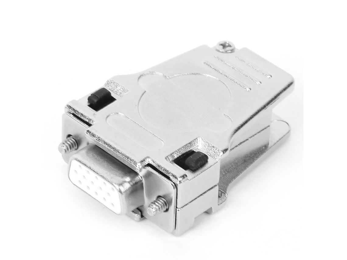 Conector Serial D sub de 15 Pinos com Carcaça Metálica S/MARCA