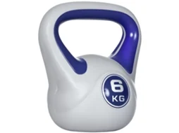 Pesa russa 6kg revestimento PU areia treino força 20x13x22cm roxo cinza BTFORUS