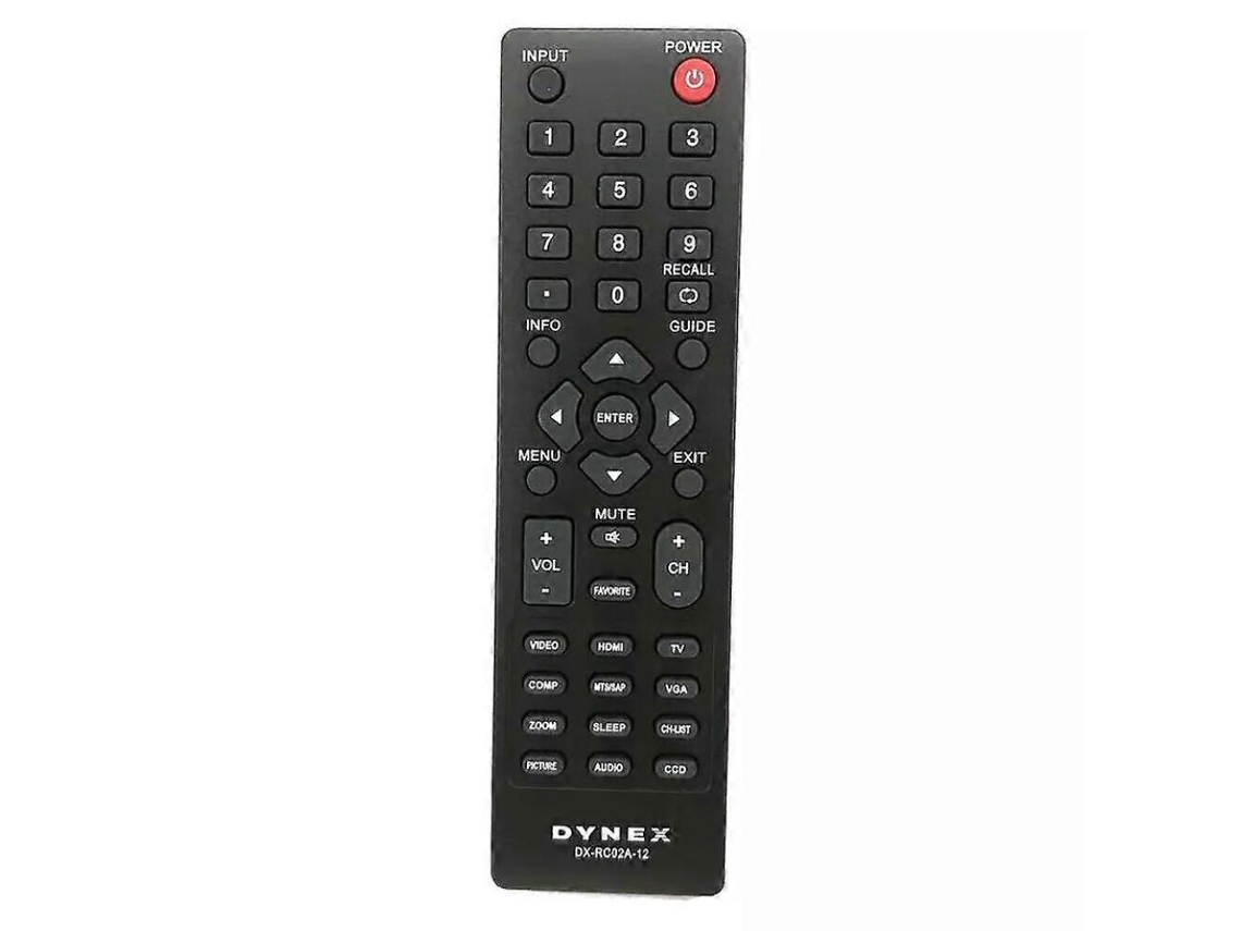 Controle Remoto Substituto Compatível Com Dx-rc02a-12 Quase Todos Tv Dynex