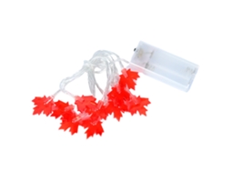 2026 decoraciones de Ação de Graças 3d Luzes de Cercis 3m 30 Led Bateria Guirnalda Outono Lar