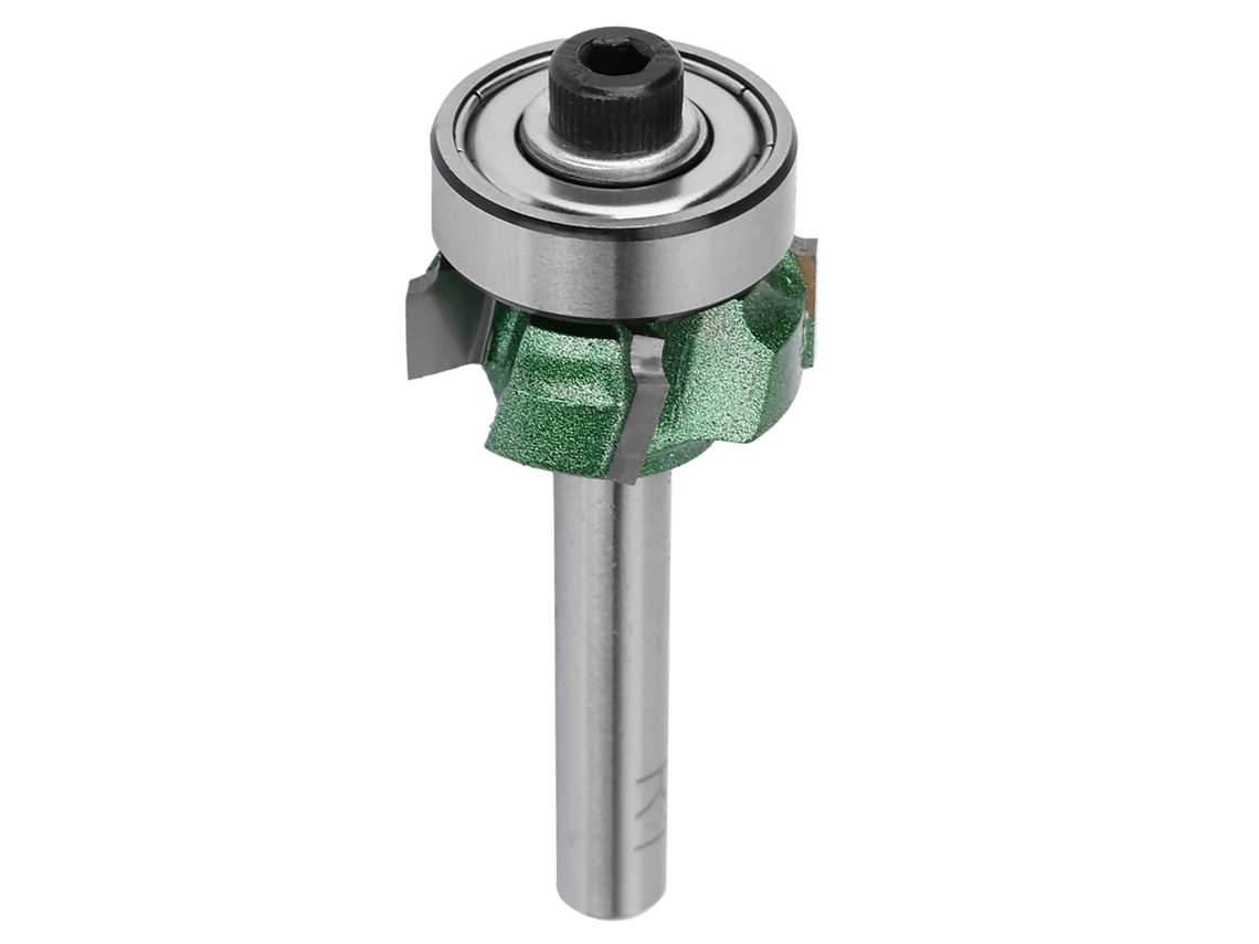Broca De Router Para Rebate Com 4 Dentes Cutter De Borda Trimmer (r1)