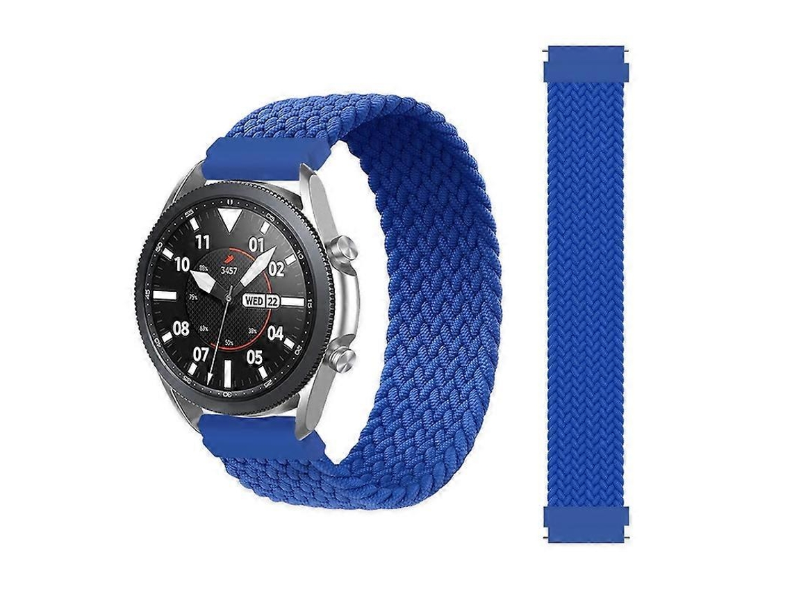 Pulseira De Nylon Trançado Ajustável E Elástica Para Samsung Galaxy Watch 42mm, Tamanho: 165mm (arco-íris)