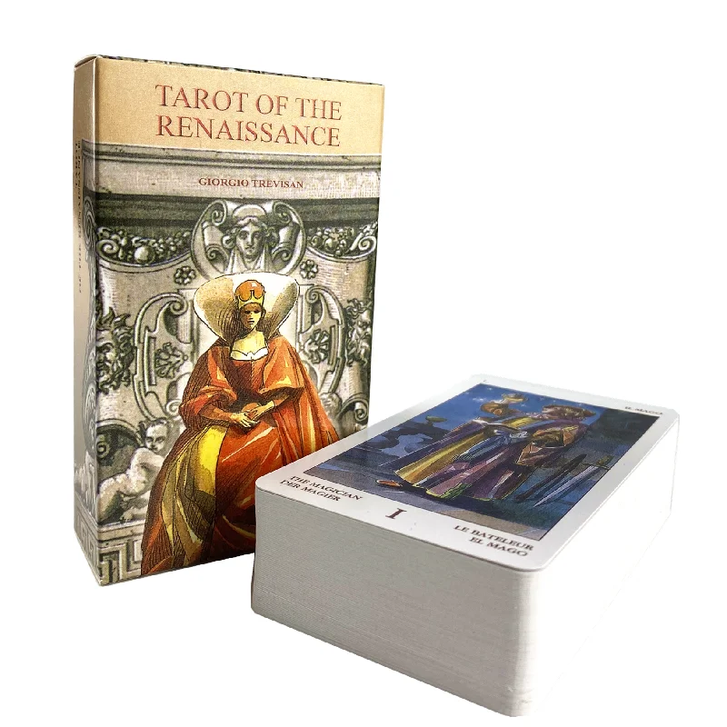 Baralho de Tarô Renascentista para Adivinhação Jogo de Cartas Oráculo MDUG (versão em Inglês)