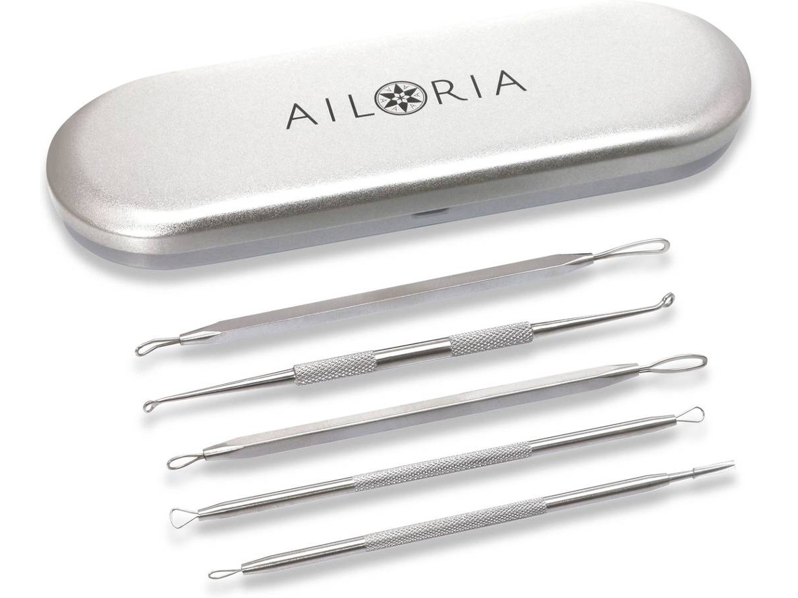 Ferramentas de Tratamento Facial AILORIA Pure Prateado