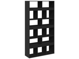 Room Divider, Room Dividers Vidaxl Preto Madeira Processada (n/a)