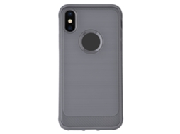 Capa LAXISCREED Iphone X Tpu Antiprontas Silicone Cinza
