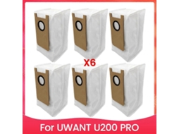 6pcs Dust Bag Set For U200 Pro Sweeping And Mopping Robot Dust Bag Accessories Replacement Parts
