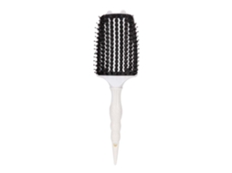 Pente Profissional De Cabelo Com Massagem Para Estilo, Design Ergonômico E Dentes Redondos (branco)