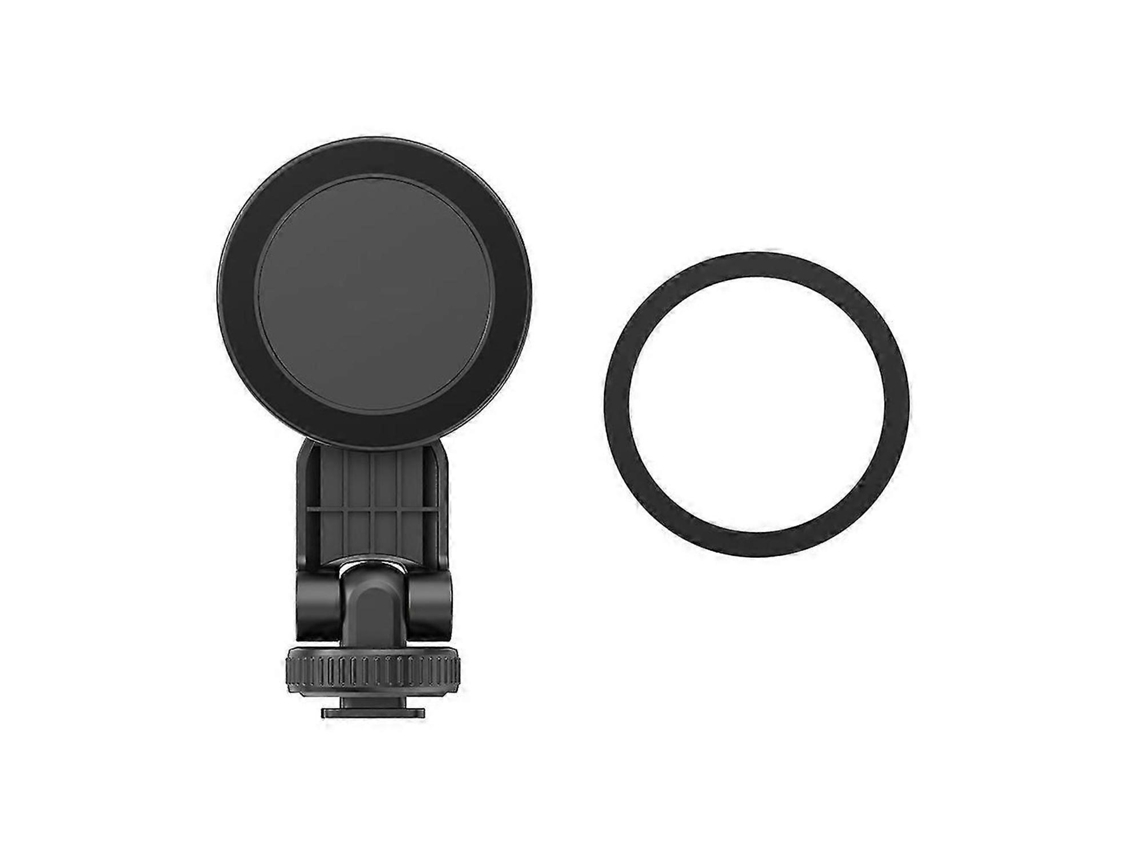 Suporte Magnético Para Celular Com Tripé E Encaixe Para Sapata Fria. Anel Magnético Compatível Com Todos Os Celulares E Capas.