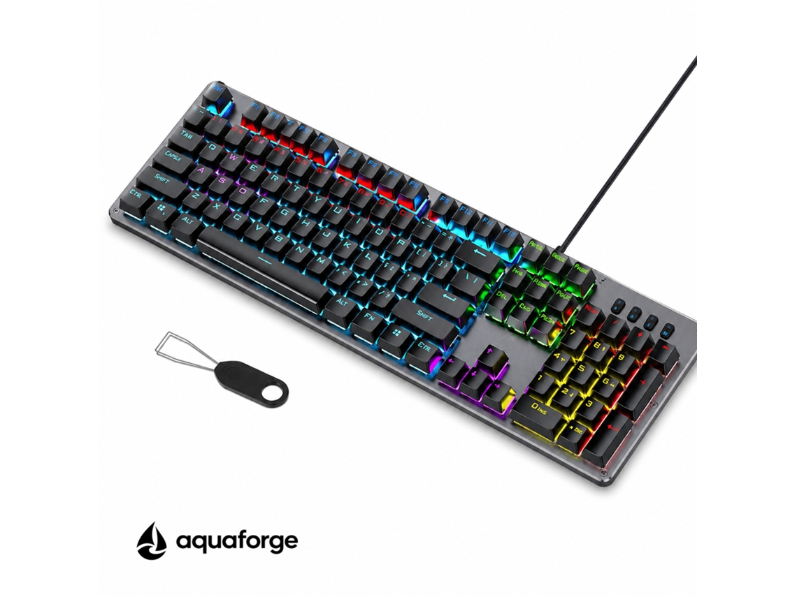 Teclado Mecânico Rgb Switch Azul