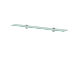 Vidaxl Prateleira Flutuante Vidro 80x20 Cm 8 Mm