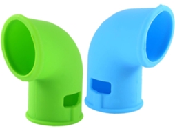 Conjunto De 2 Peças De Desviador De Vapor Para Panela De Pressão, Leve E Portátil, Em Silicone. Conjunto De 2 Peças De Desviador De Vap Gokoco