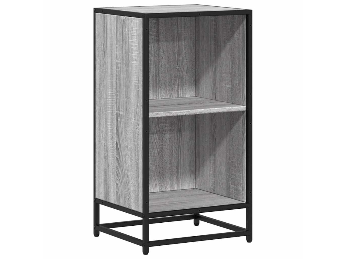 Estante Cinzento Sonoma MAISON EXCLUSIVE em derivados de madeira (40x35x76 cm)