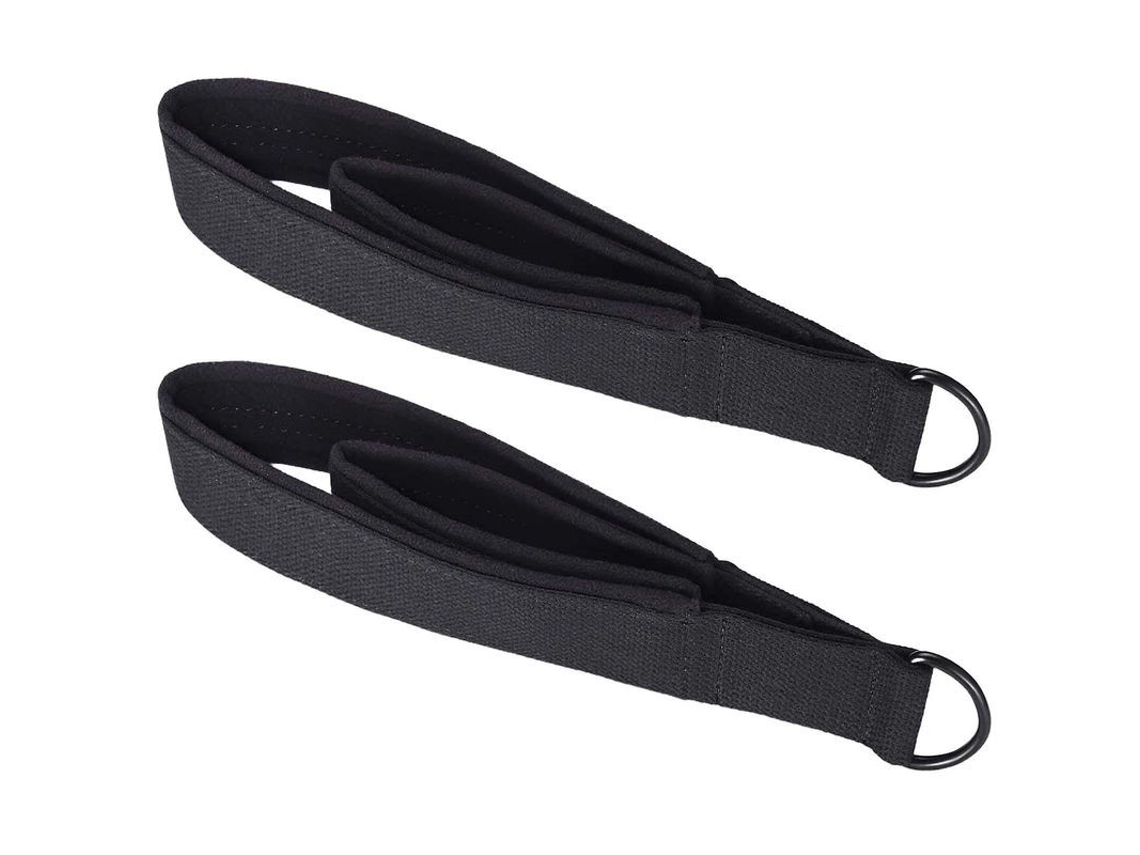 Cintas De Pilates De Doble Bucle 2 Piezas Equipo De Fitness Para Manos Y Pies Duradero Con Costura Perfecta Algodón