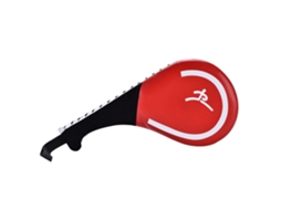 Alvo de Treino de Artes Marciais Boxing, Taekwondo e Karate, com Padding Suave em Pu, Ideal para Kicks e Punches (vermelho)