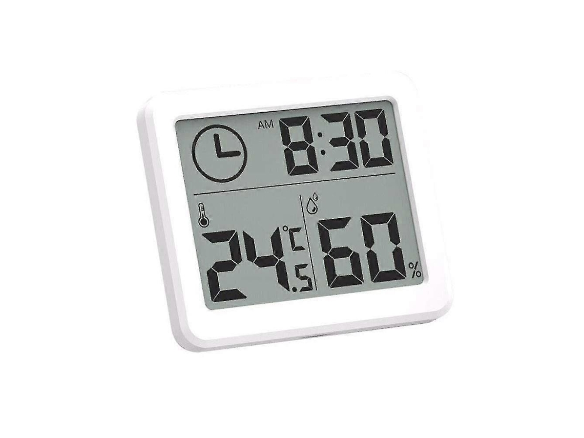 Termómetro Higrómetro Mini Digital Lcd Com Sensor, Medidor De Temperatura E Humidade Para Interior - Elysve