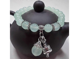 Pulseira De Cristal Natural Verde Nostalgia88