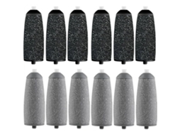 Design Curvo Se Adapta Perfeitamente Aos Pés Cabeças De Rolo De Reposição, Cristais De Diamante Superfície Com Partículas Microabrasivas Com Recurso D