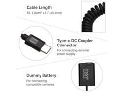 2026 bateria Np fw50 e Bateria Falsa Usb c para Sony, Carga Rápida e Duradoura
