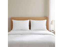 Vidaxl Almofada Fulda 2 Unid. 30 X 50 Cm 100% Plumas De Ganso E Penas