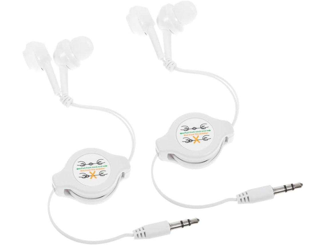 Fones De Ouvido Duplos 2 E Leves, Com Ruído Para Viagens Uso No