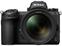 Máquina Fotográfica Mirrorless NIKON Z6 II Preto + Objetiva Z 24-70mm F4 S