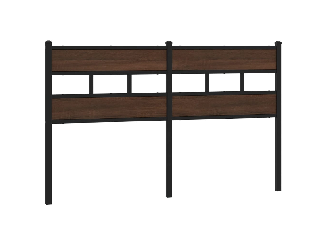 Headboard, Headboards Vidaxl Marrom Aço (135 Cm)
