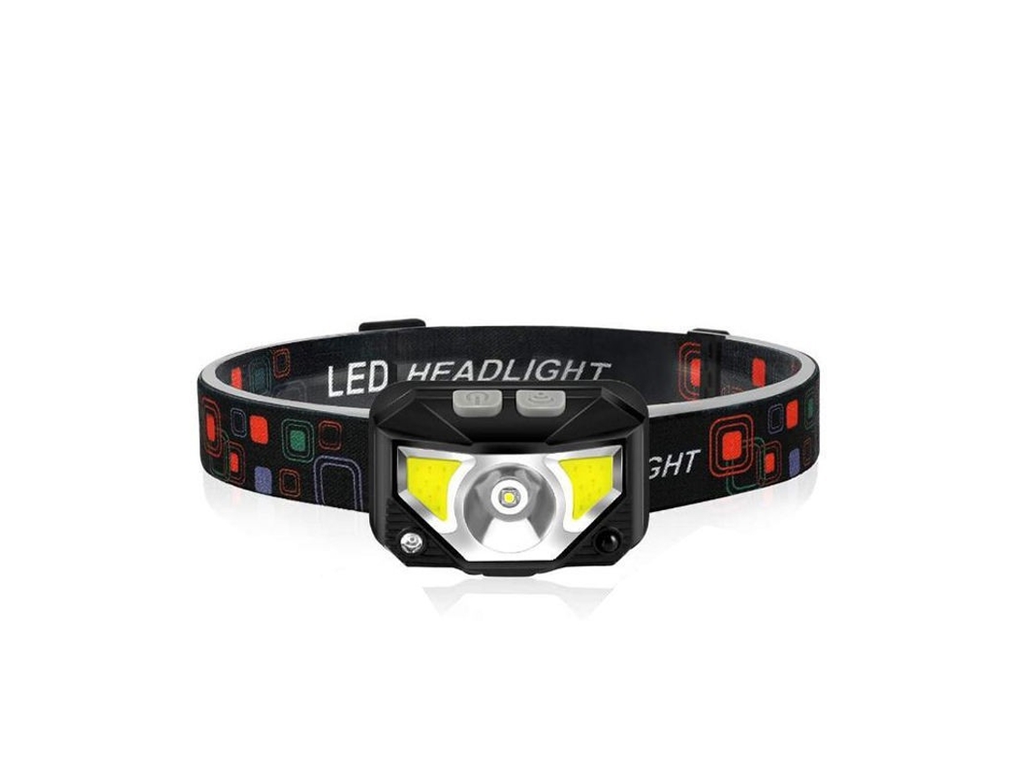 Lâmpada Frontal Led Recarregável, Sensor, 8 Modos ZYBLSSBB